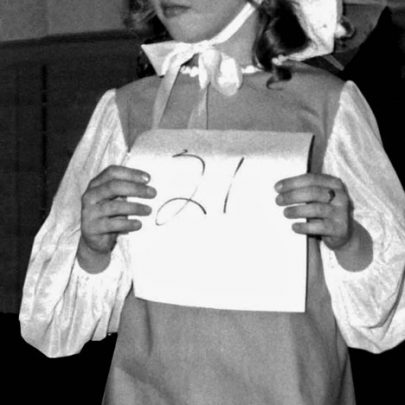 1970: Kerry Thomas at Georgettes Junveniles | Shirley Thomas