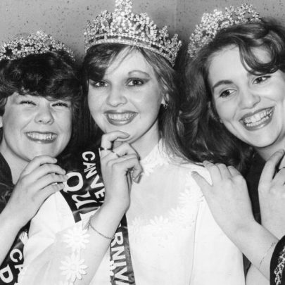 1982 Queen Amanda Fairhall and Princesses Sharon Williamson and Michele Lyon | Echo Newspaper Archive