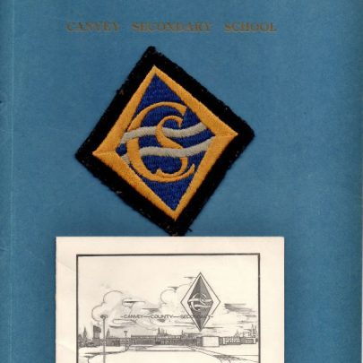 28 Canvey Secondary School badge | Marian Patten