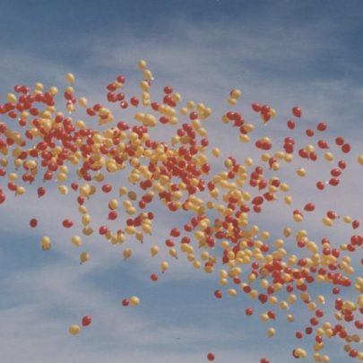 Balloons filled the air | Vince Heatherson