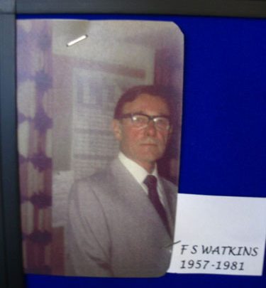 Head F.S.Watkins | D Bullock