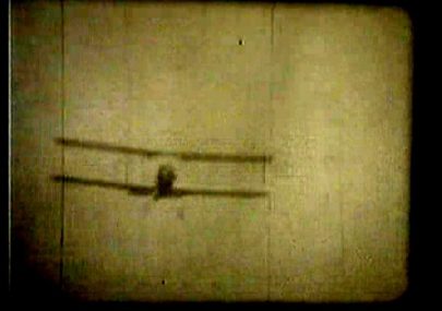 Bi-Plane over Canvey 1935