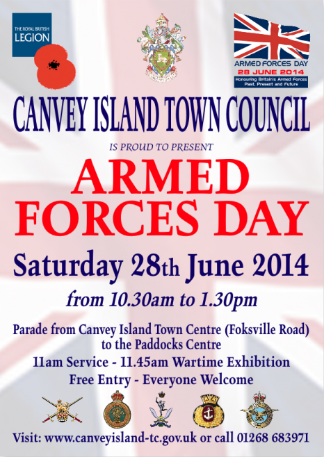 Canvey's Armed Forces Day 2014