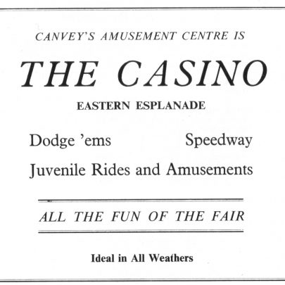 The Casino ad, 1963
