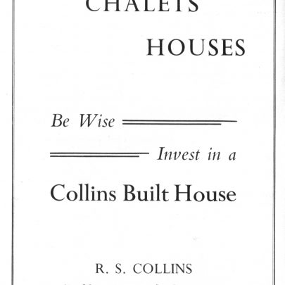 R. S. Collins Ltd. ad, 1963