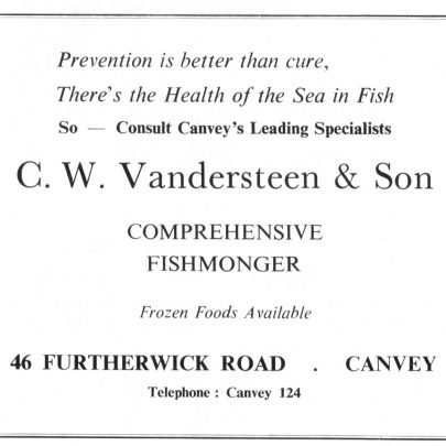 Vandersteen's ad, 1963