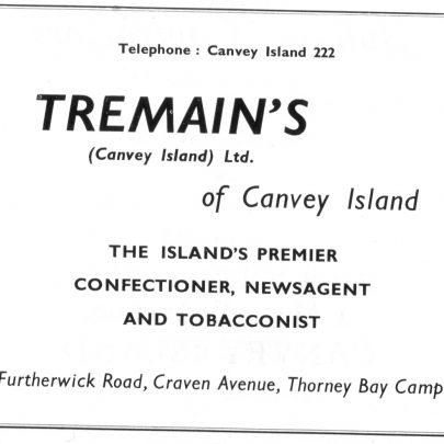 Tremain's ad, 1963