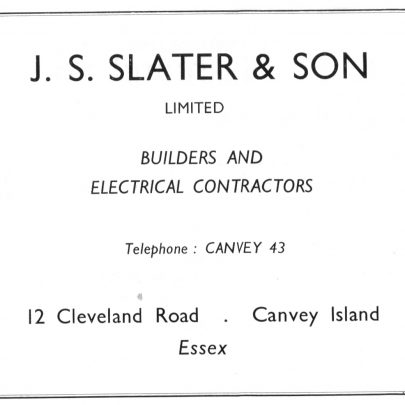 Slaters ad, 1963