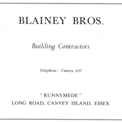 Blainey Bros. ad, 1963