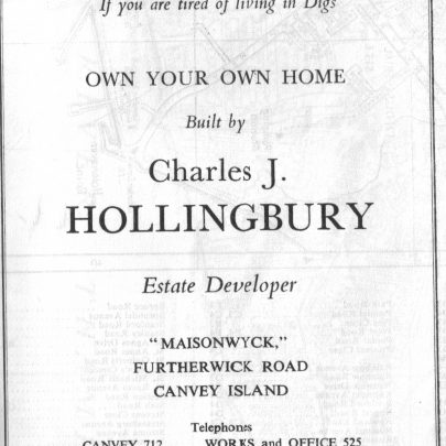 Hollingbury ad, 1963