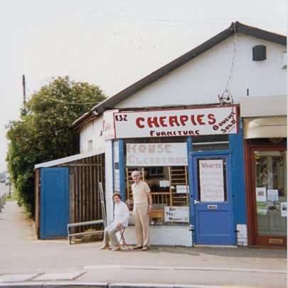 The Hairdressing shop as it was in the 80's | (c) 2010 Tricia Booth
