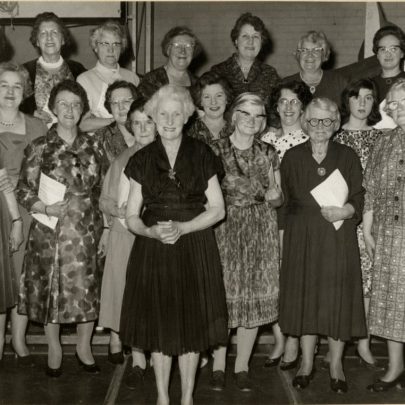 Whittier Hall Choir c1960 | Stevens Graham
