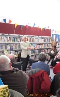 Alan Whitcomb at Canvey Library
