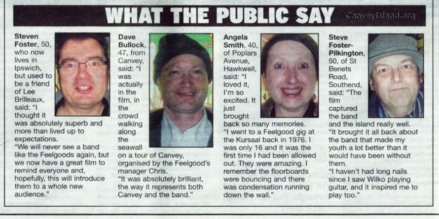 Spot the dodgy looking character! | (c) Castle Point Evening Echo 4th Feb 2010