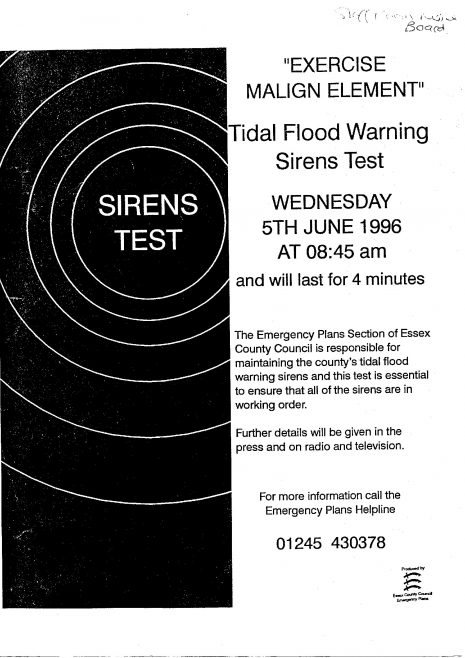 Flood warning siren testing | Castlepoint Transport Museum
