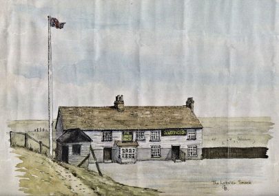 Watercolour of the Lobster Smack
