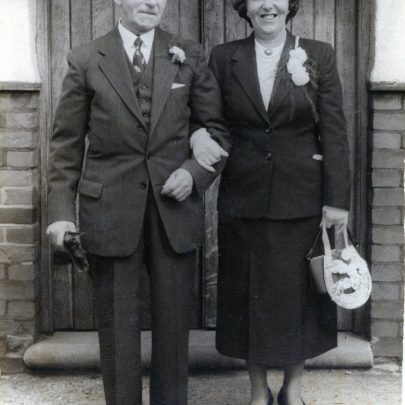 Harry Davidson and his new bride Bessie 1955 | Maree Klingsick