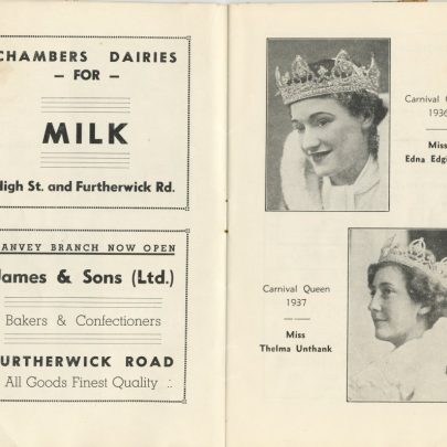 1939 Carnival Programme