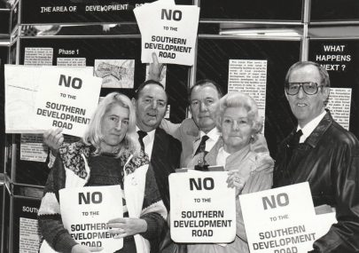 Councillors Picket Show of Local Plan