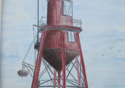 Chapman Lighthouse. 1851-1957