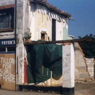 Demolishing Village Shops