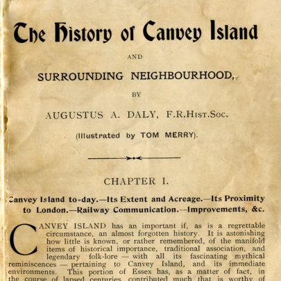 01 - The History Of Canvey Island 1901