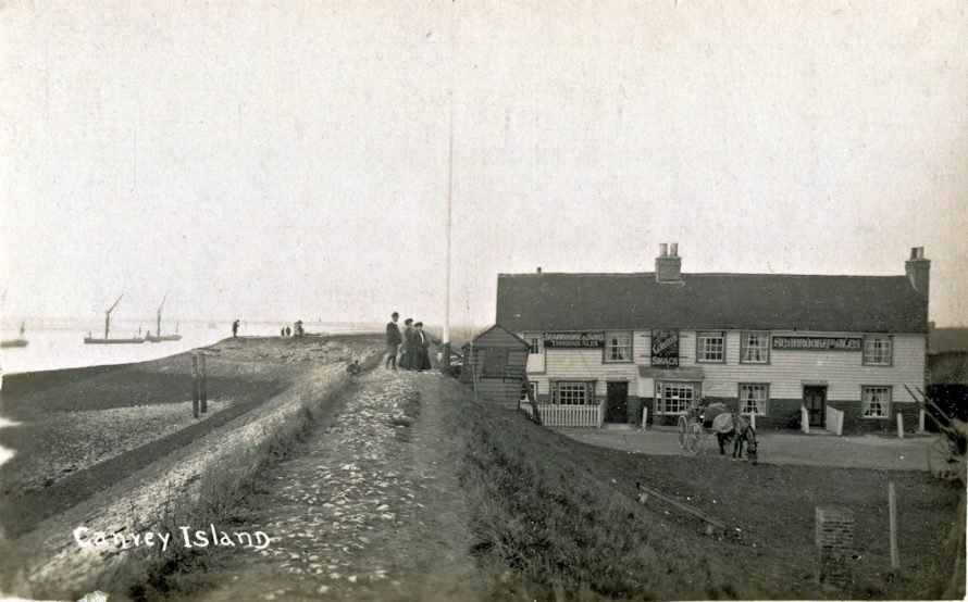 Early Postcard of the Lobster Smack