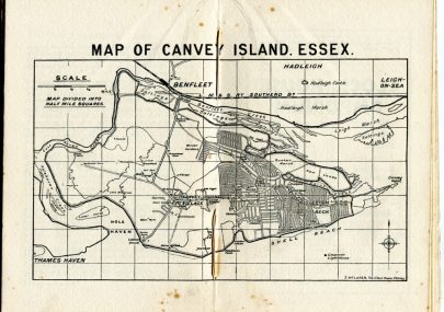 Canvey Map 1932