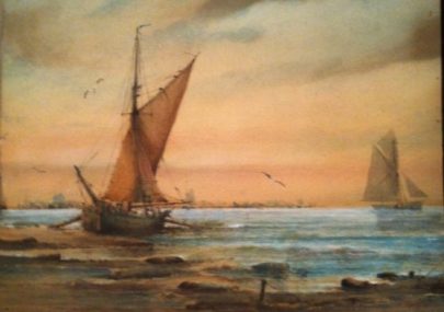 Maritime Watercolour Canvey Island