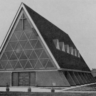 The new Parish Church of St Nicholas, consecrated by the Bishop of Chelmsford on December 10th, 1960