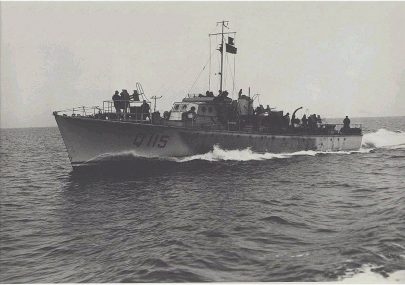 HMML115 The Ship Canvey Adopted for Warship Week 1942