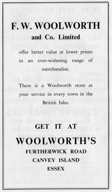 Woolworths 1969