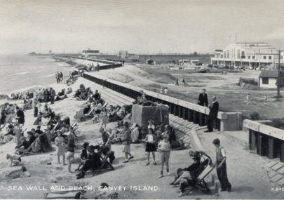Valentine Postcard of the Seafront