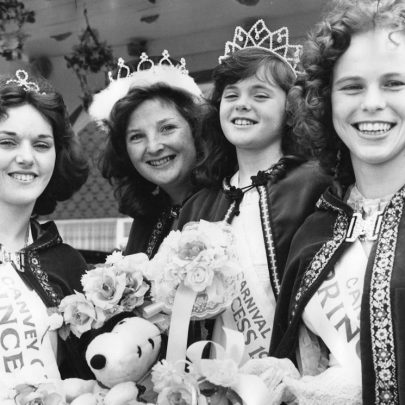 1978 Court Hilary Brand, Rosalind Hurst, Lisa Wright and Susan Culhane