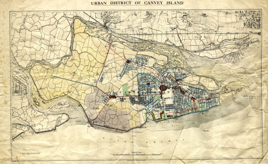 A.M. Clark Estate's Working Map