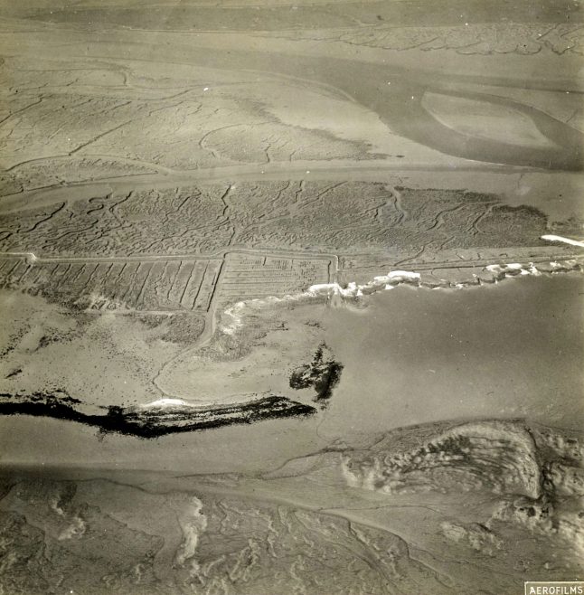 Aerial of Canvey Point