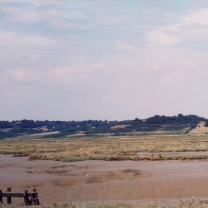 Benfleet Creek looking north to the downs | Janet Penn
