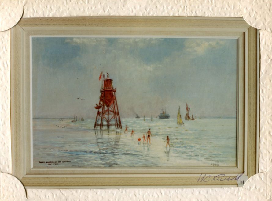 Photo of a Harry Russell Painting