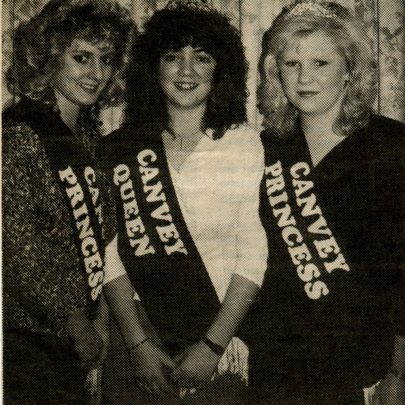1989 Carnival Court. Princess Michele Lines, Queen Paula Fiddy and Princess Sarah Barclay
