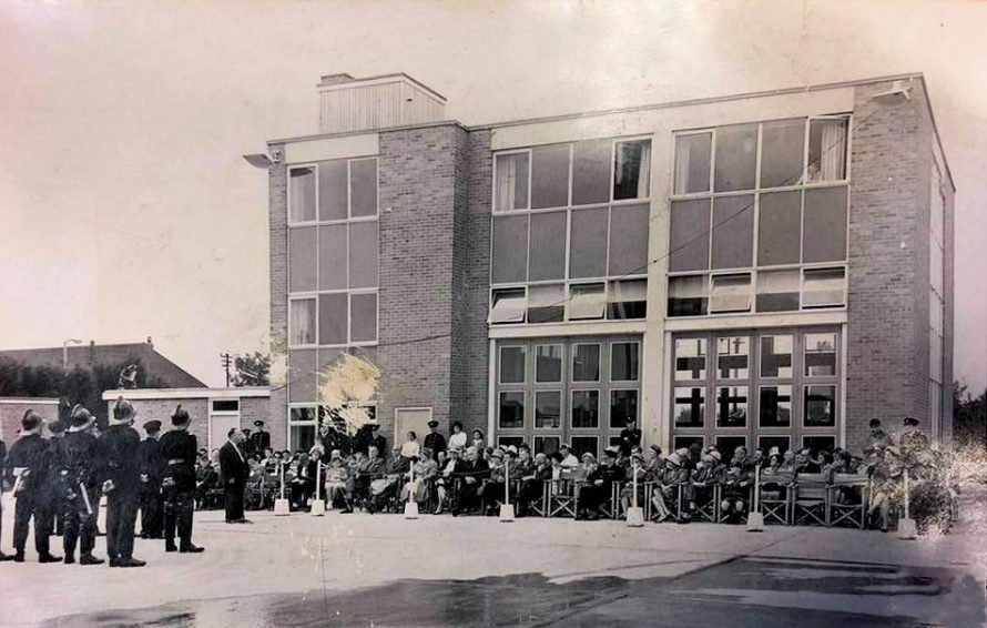 Possibly the Opening of The Fire Station