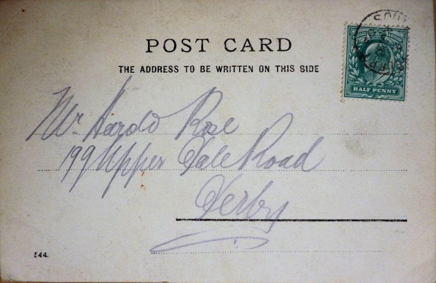 Very Old Postcard Dated 1902