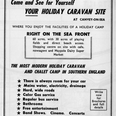 A Holiday Camp by the Sea