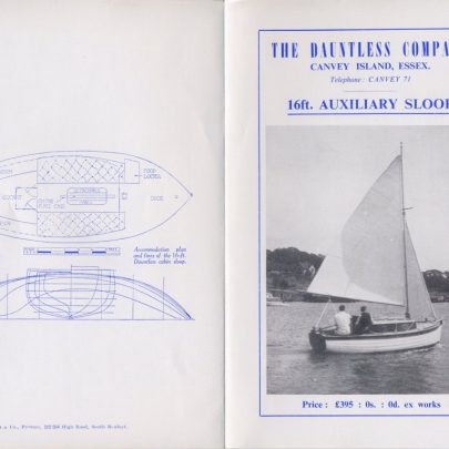 16ft Auxiliary Sloop