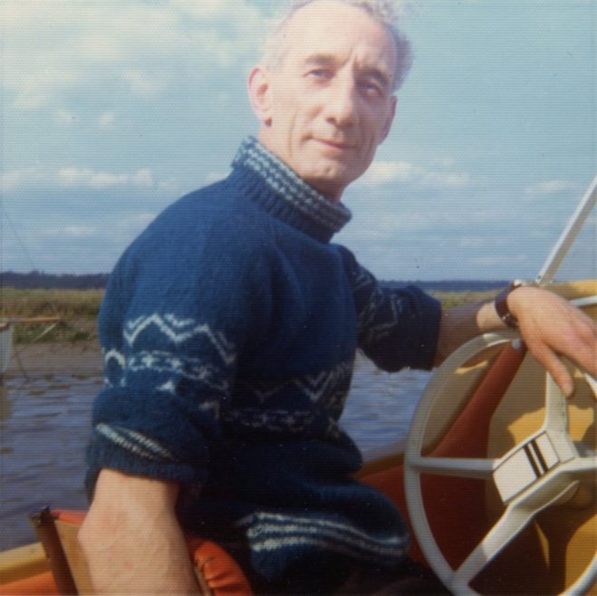 Bill on his boat | Gill Clark