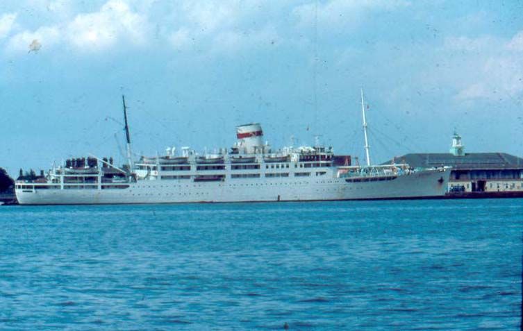 Baltika at Tilbury 1976