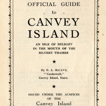The Canvey Island Guide 1932