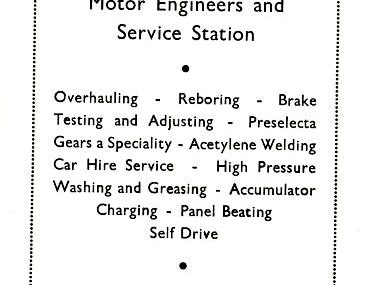 Albert Garage Leigh Beck 1947