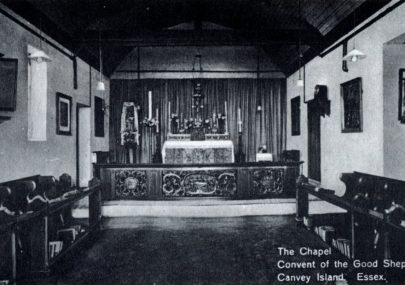 Postcard inside Convent Chapel