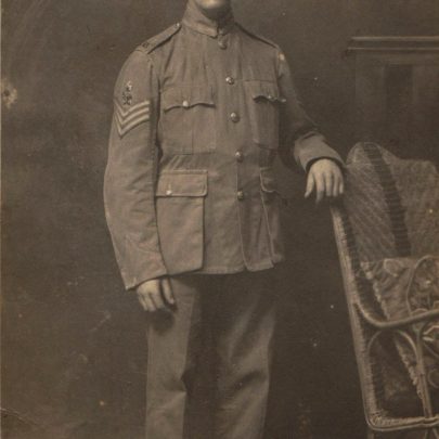 George's father Staff Sargeant Armourer Edwin Milford | George Milford