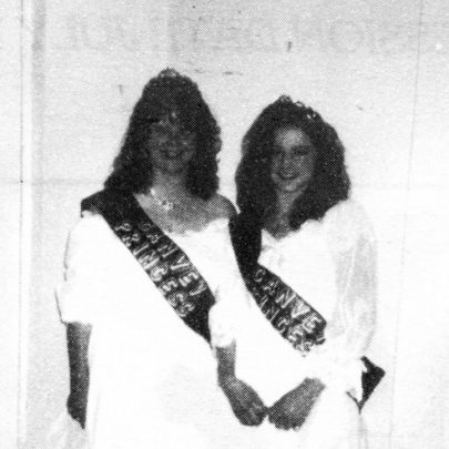 Canvey Court 1993 Princesses Karen Woodberry and Marie Lovett